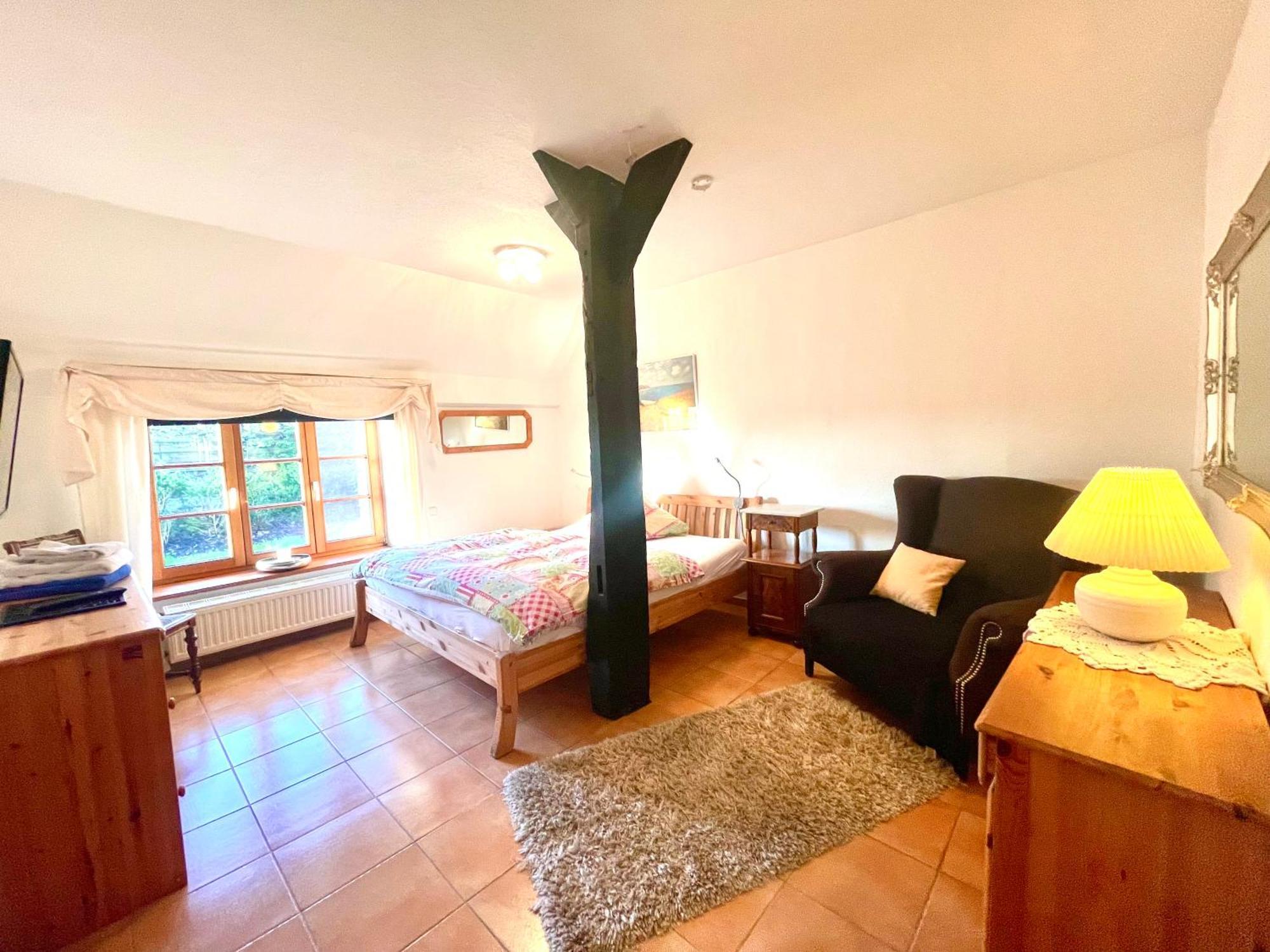 Altes Landhaus Oste, Klavier Appartement, 2 Zimmer Mit Kamin Hemmoor Exterior photo